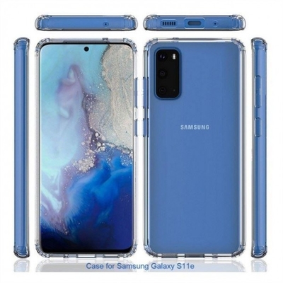 HD Clear Anti Scratch Plexiglass Acrylic Tpu Case For Mobile Phone Shockproof Bumper