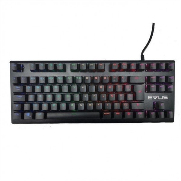 Wireless Mechanical 87 Keyboard Mouse RGB Retroilluminato Wired Antipolvere Per Macchina Da Scrivere