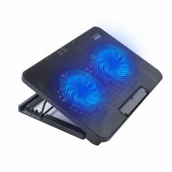 Ventilatore per laptop ETEK, vassoio di raffreddamento per notebook, raffreddatore esterno per laptop, grandi dimensioni ma silenzioso
