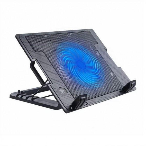 ETEK- ODM Silent Quantum Laptop Cooling Tray con 1 ventilatore Silent Notebook Cooler 14cm Big Fan