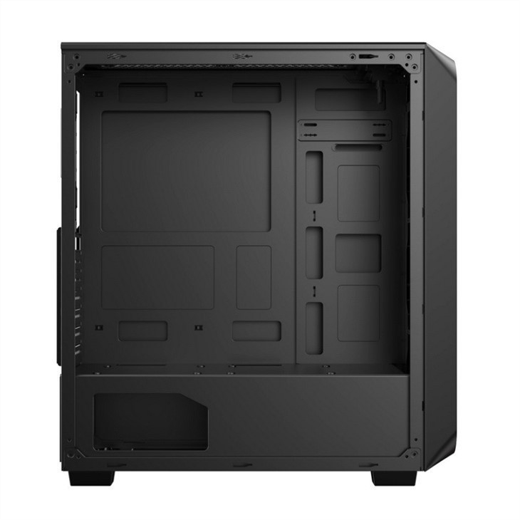 Cassa per PC per giochi ETEK Cassa per PC per giochi ATX per computer supporto 6 ventilatori ARGB, Pandel a vetro temperato.