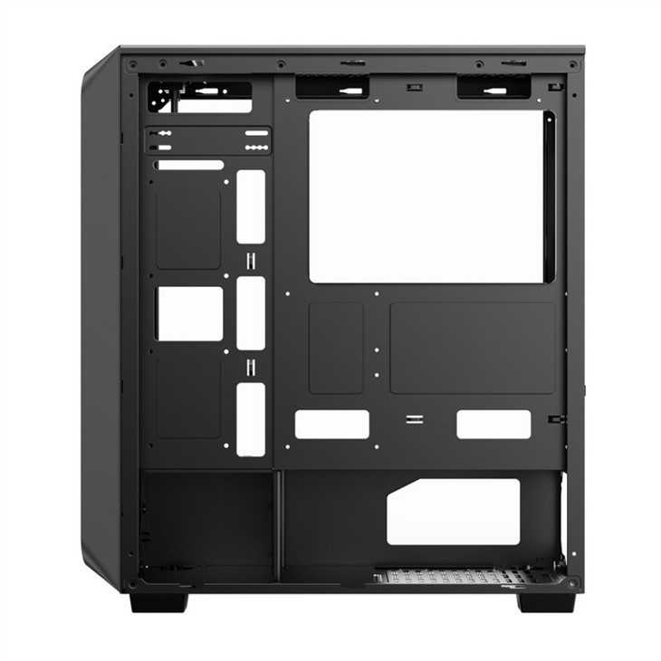 Cassa per PC per giochi ETEK Cassa per PC per giochi ATX per computer supporto 6 ventilatori ARGB, Pandel a vetro temperato.