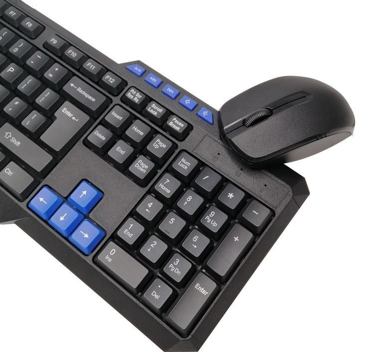 La tastiera ed il topo di computer metallici radio esile meccanica impermeabile hanno colorato i tasti MA699R1
