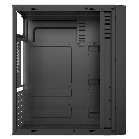 Pannello anteriore dell'ABS del pannello ATX del computer del Governo di RGB di gioco del PC della cassa del telaio acrilico del nero con la striscia della luce di RGB