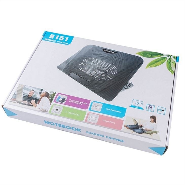 ETEK Laptop Cooling Pad- Laptop Partner 14CM Quantum Cooling Pad Fan Per Gaming Laptop