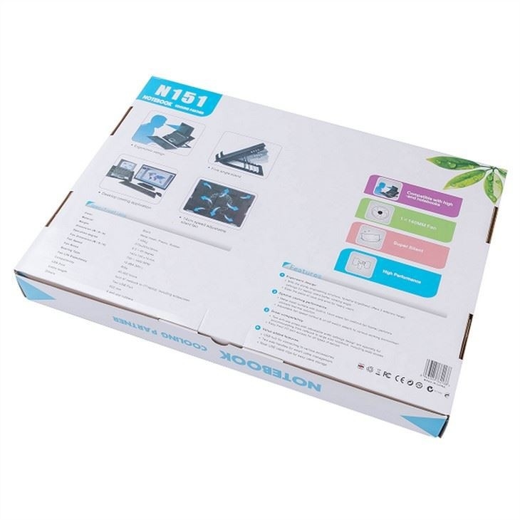 ETEK Laptop Cooling Pad- Laptop Partner 14CM Quantum Cooling Pad Fan Per Gaming Laptop