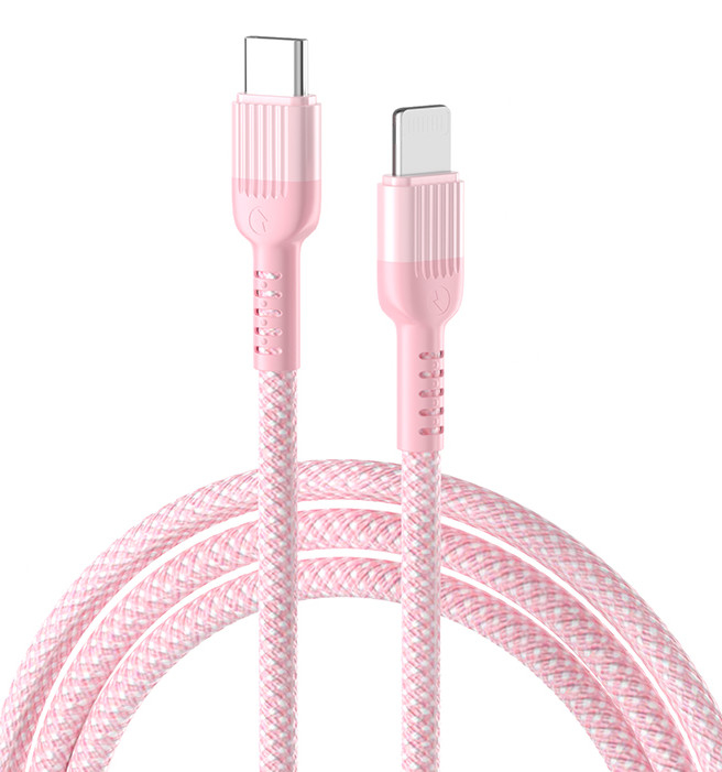 Tipo di cavo veloce di dati del TPE USB del palladio 27W C a fulmine per il carico di Iphone