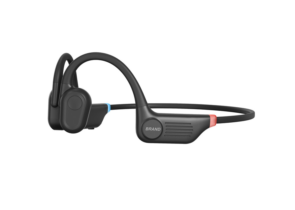 Auricolari a conduzione ossea Auricolari a orecchio aperto Auricolari wireless Bluetooth 5.3 Premium Sound Auricolare sportivo per correre in bicicletta