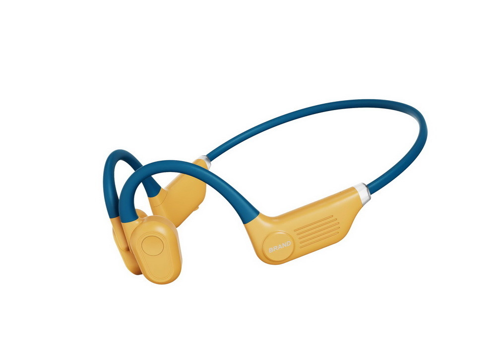 Auricolari a conduzione ossea Auricolari a orecchio aperto Auricolari wireless Bluetooth 5.3 Premium Sound Auricolare sportivo per correre in bicicletta