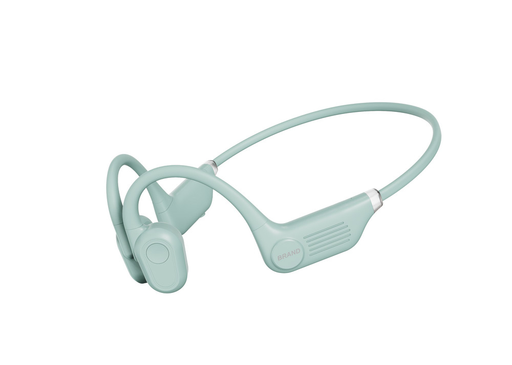Auricolari a conduzione ossea Auricolari a orecchio aperto Auricolari wireless Bluetooth 5.3 Premium Sound Auricolare sportivo per correre in bicicletta