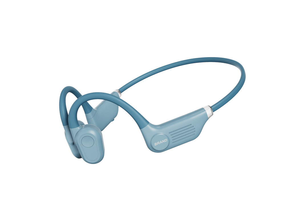 Auricolari a conduzione ossea Auricolari a orecchio aperto Auricolari wireless Bluetooth 5.3 Premium Sound Auricolare sportivo per correre in bicicletta