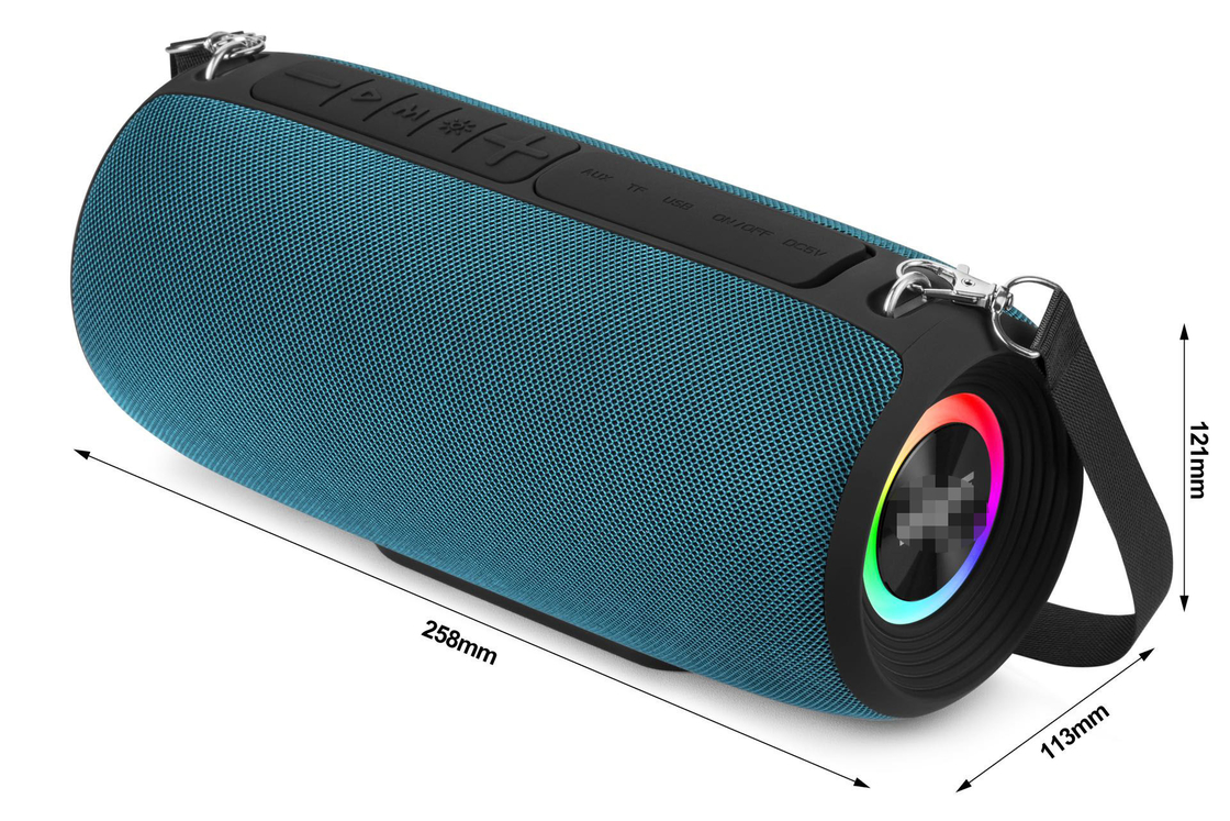 Altoparlante Bluetooth Hi-Fi portatile da 10W, che fornisce un potente suono cristallino per il televisore e il proiettore cellulare