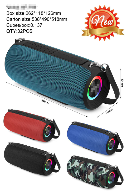 Altoparlante Bluetooth Hi-Fi portatile da 10W, che fornisce un potente suono cristallino per il televisore e il proiettore cellulare
