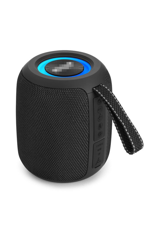 Portatile 10W Hi-Fi Running Marquee Radio Bluetooth altoparlante con luci, adatto per l'accoppiamento con un televisore o proiettore per godere di tempo audio e video domestici di alta qualità