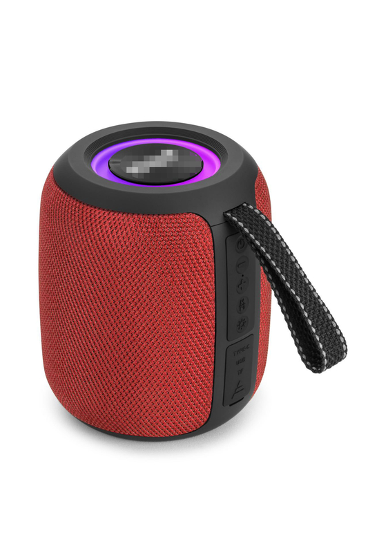 Portatile 10W Hi-Fi Running Marquee Radio Bluetooth altoparlante con luci, adatto per l'accoppiamento con un televisore o proiettore per godere di tempo audio e video domestici di alta qualità