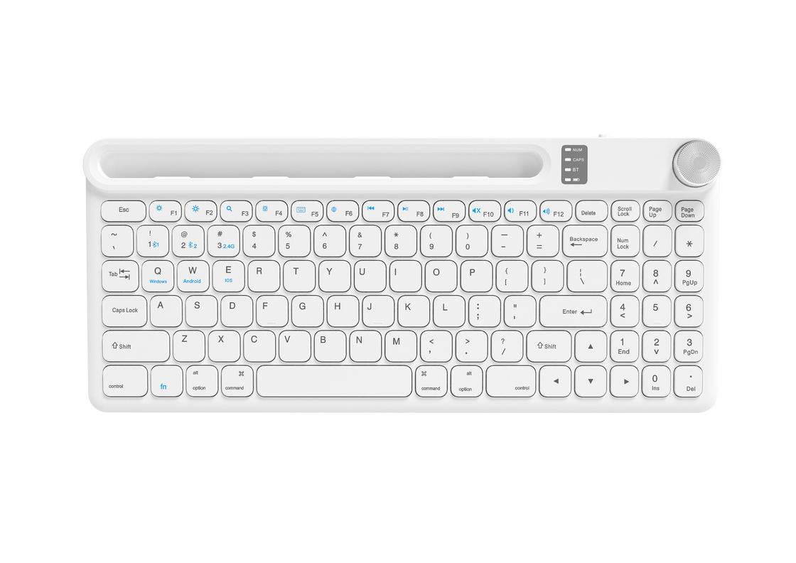 Tastiera Bluetooth 3.0 o 5.0 con 96 tasti Portatile per uso mobile frequente con tablet o laptop