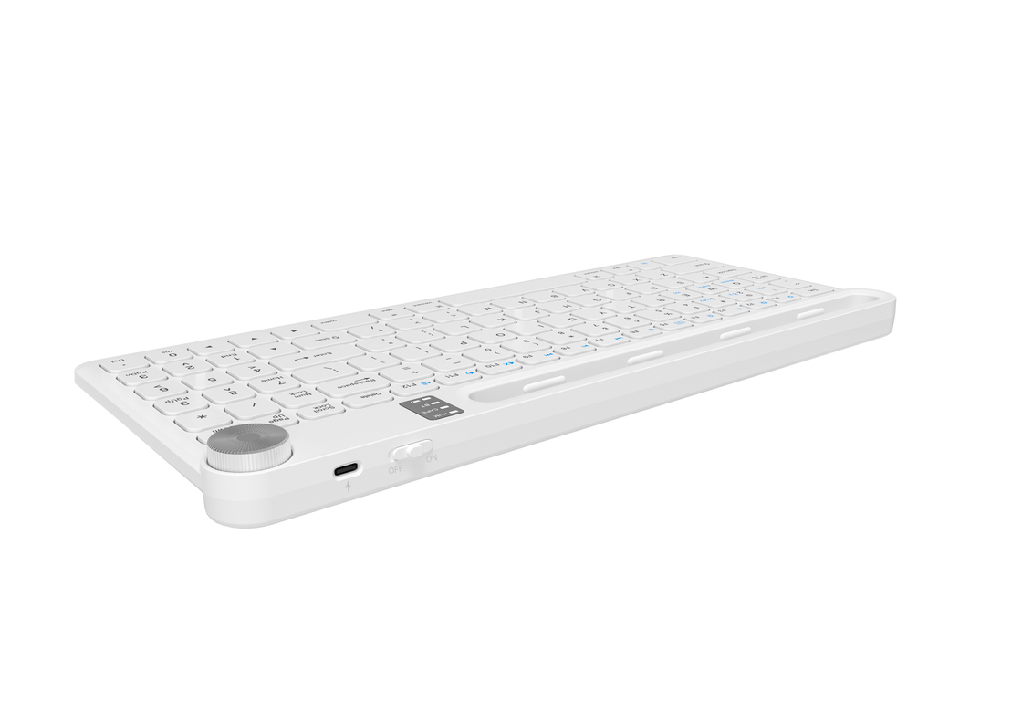 Tastiera Bluetooth 3.0 o 5.0 con 96 tasti Portatile per uso mobile frequente con tablet o laptop