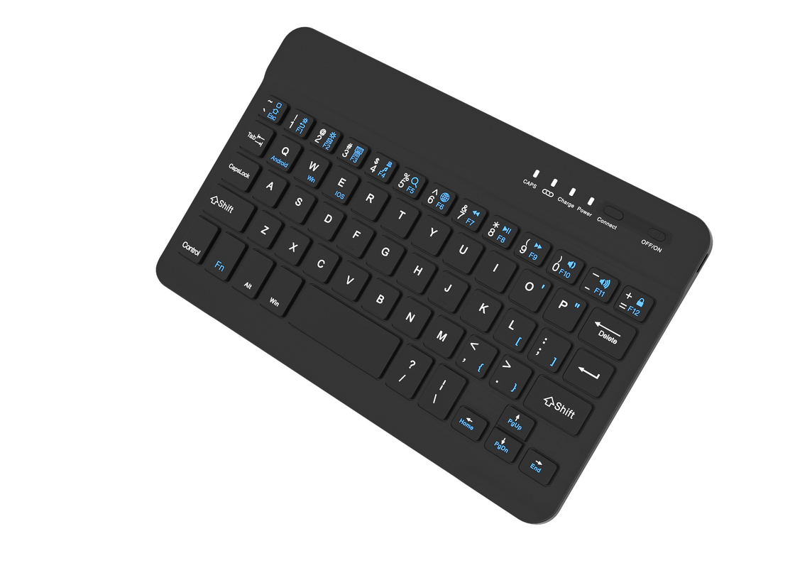 59 tasti Tastiera Bluetooth piccola, leggera e portatile per l'uso in qualsiasi momento e in qualsiasi luogo su Apple iPad e dispositivi Android
