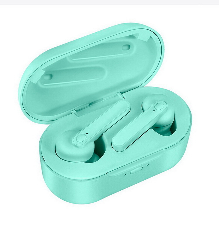 Auricolari wireless ETEK, Bluetooth con microfono, design a metà nell'orecchio, riduzione del rumore per chiamate chiare, basso profondo, impermeabile