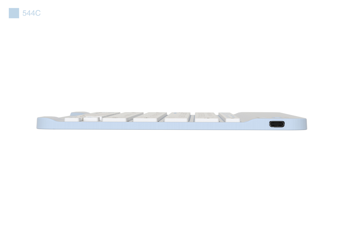 Tastiera wireless Bluetooth ultra-sottile da 78 tasti compatibile con Windows IOS e Android per gli utenti di scrivere su mobile