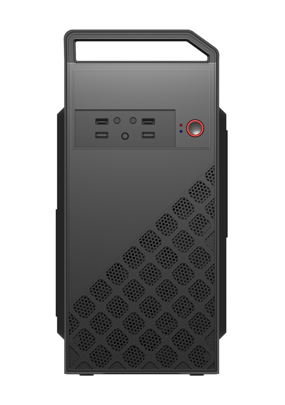La custodia del computer da gioco portatile con formato MATX fornisce spazio sufficiente per l'installazione e l'aggiornamento del software