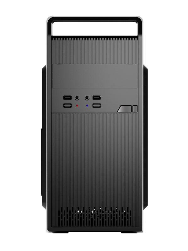 La custodia del computer da gioco portatile con formato MATX fornisce spazio sufficiente per l'installazione e l'aggiornamento del software
