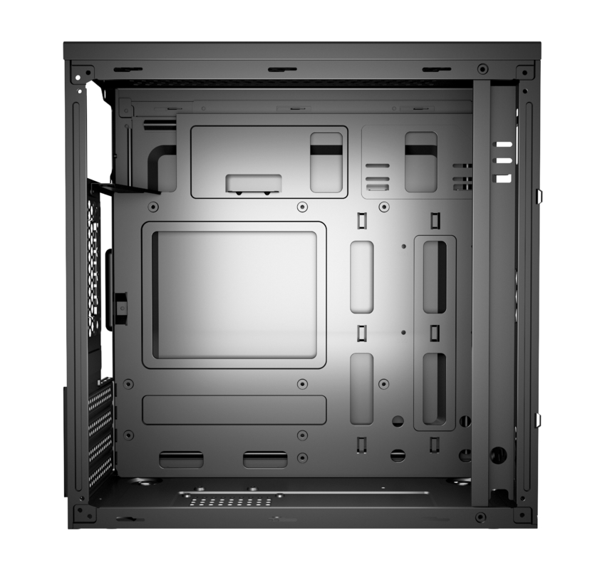 La custodia del computer da gioco portatile con formato MATX fornisce spazio sufficiente per l'installazione e l'aggiornamento del software
