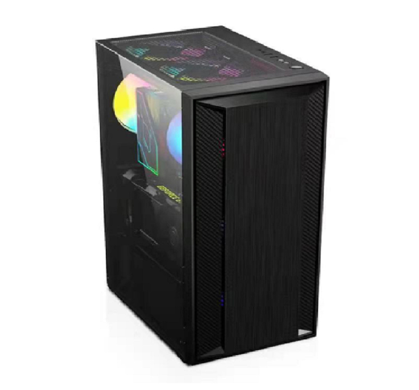 Supporta le schede madri ATX Micro ATX e ITX con 7 slot di espansione e 6 supporti per ventilatori per gli appassionati di fai-da-te