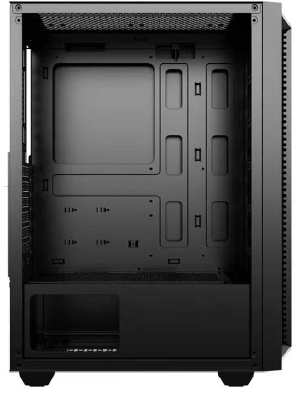 Supporta le schede madri ATX Micro ATX e ITX con 7 slot di espansione e 6 supporti per ventilatori per gli appassionati di fai-da-te