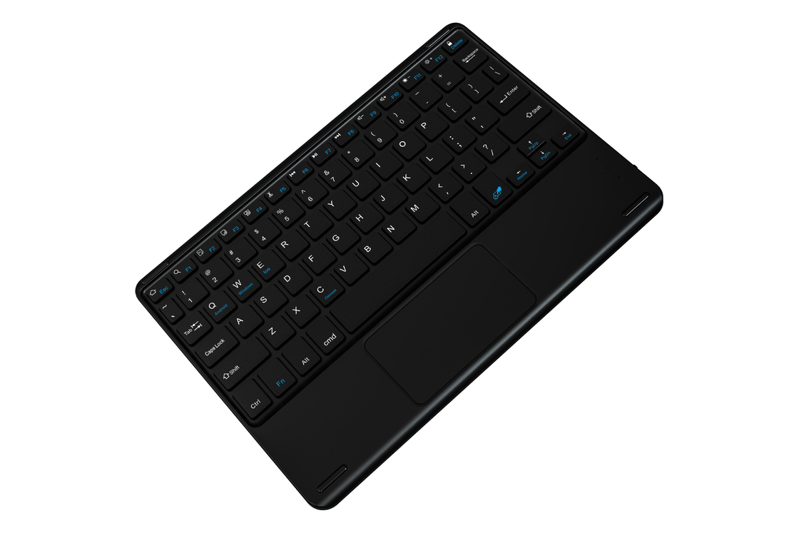 Tastiera portatile Bluetooth a 78 tasti con materiale ABS e touchpad per ufficio e intrattenimento