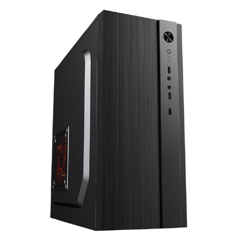 Supporta le schede madri ATX Micro ATX e ITX con 7 slot di espansione offre una costruzione robusta per l'ambiente ufficio