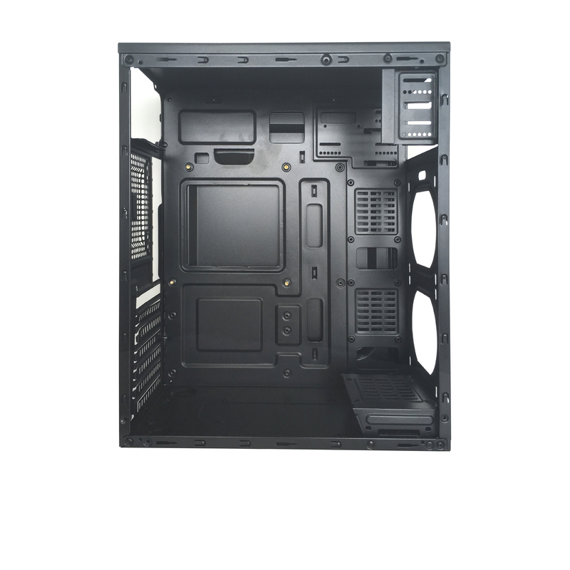 Supporta le schede madri ATX Micro ATX e ITX con 7 slot di espansione offre una costruzione robusta per l'ambiente ufficio
