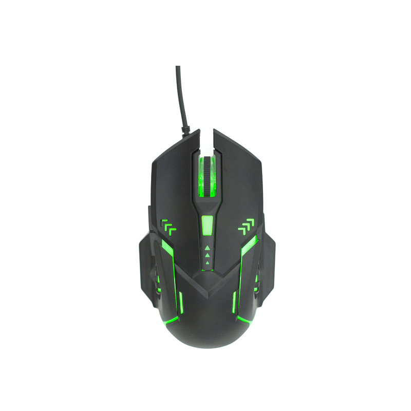 Mouse per giochi a filo 6D a retroilluminazione a LED leggero per giocatori