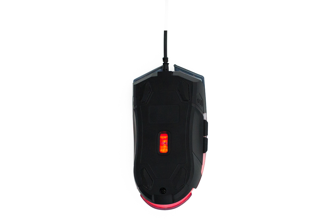 Mouse per computer cablato RGB luce di fondo arcobaleno Leggero Sensore ad alte prestazioni Impostazioni precise 6D DPI Per giocatori Giocatori di sport elettronici