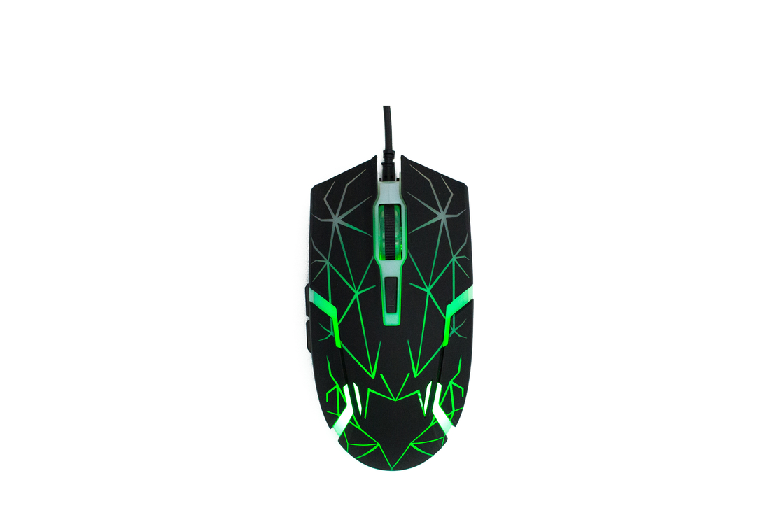 Mouse per computer cablato RGB luce di fondo arcobaleno Leggero Sensore ad alte prestazioni Impostazioni precise 6D DPI Per giocatori Giocatori di sport elettronici