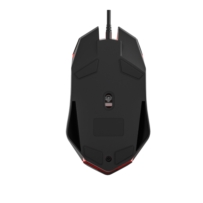 Illuminazione a LED a gradiente Impostazione DPI regolabile a più livelli Equipaggiato con mouse da gioco a chip 8108 per giocatori e utenti di ufficio