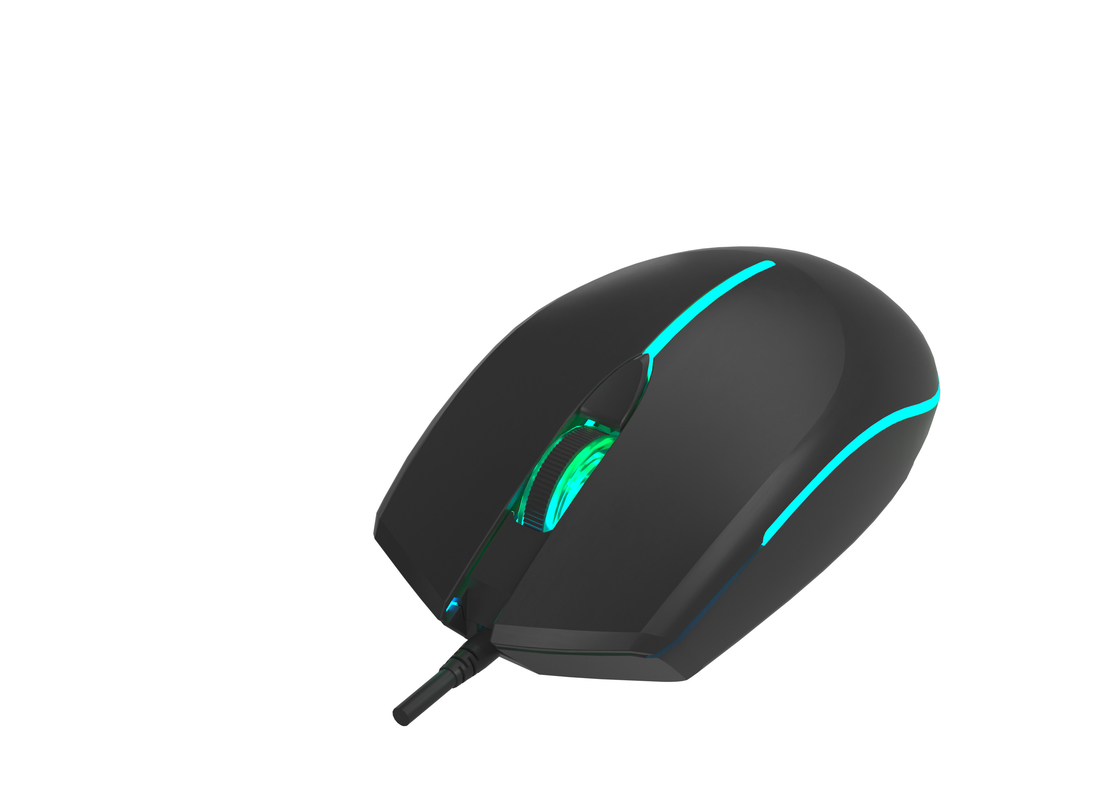 Supporta il funzionamento 4D impostazioni DPI regolabili Ultra leggero personalizzabile mouse da gioco portatile per i giocatori