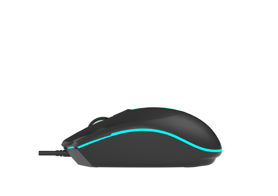 Supporta il funzionamento 4D impostazioni DPI regolabili Ultra leggero personalizzabile mouse da gioco portatile per i giocatori