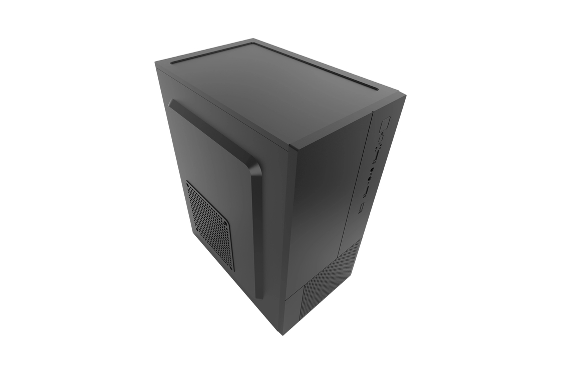 Cassa Micro ATX compatta con ampio spazio interno ad un prezzo accessibile.