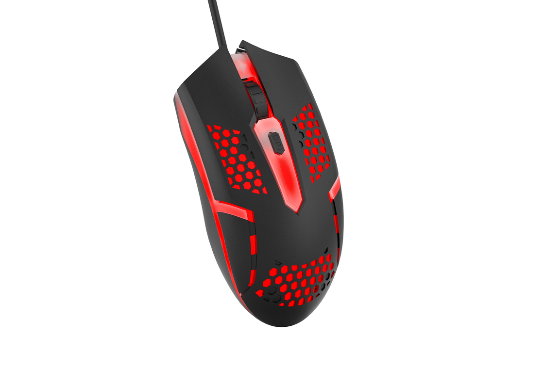 Illuminazione a LED 8108 Chip DPI regolabile Compatto Disegno portatile Applicabile ampiamente Mouse da gioco