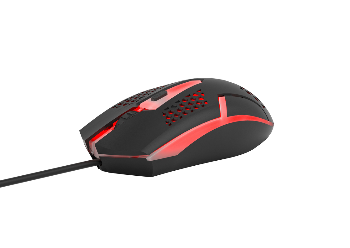 Illuminazione a LED 8108 Chip DPI regolabile Compatto Disegno portatile Applicabile ampiamente Mouse da gioco