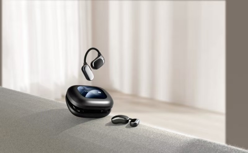OWS TWS Bluetooth 5.4 Auricolare 12mm Diaframma composito Funzione di traduzione Siri Attivazione 5.5 ore durata della batteria Design ergonomico