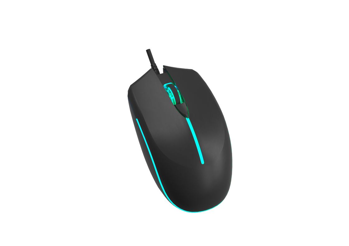 Mouse da gioco 4D personalizzabile, ultra leggero, scroll liscio, tecnologia di tracciamento ottico, design ergonomico. Ideale per i giocatori
