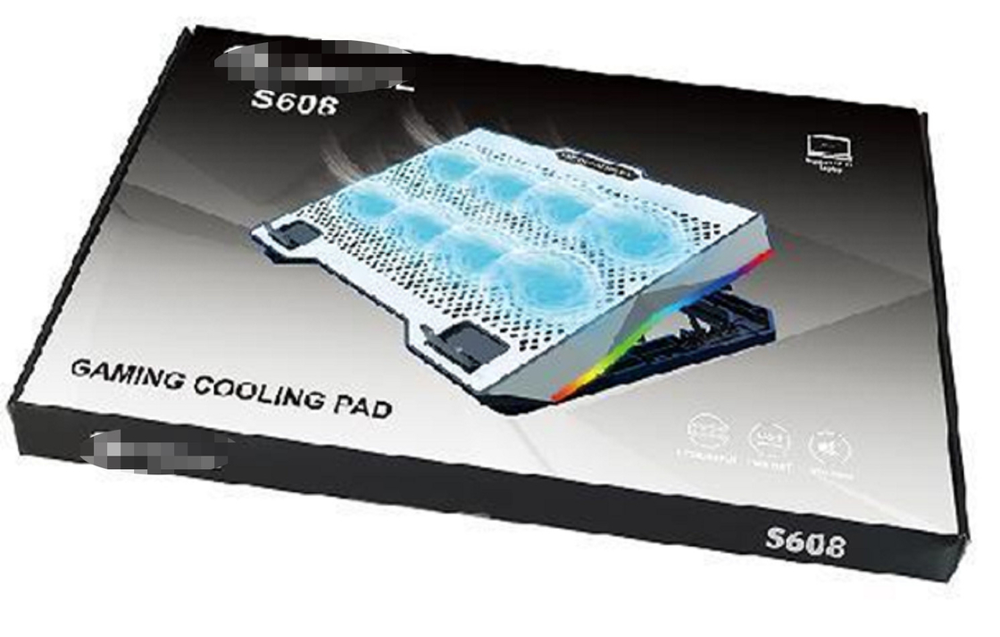 Illuminazione RGB 8 X 7CM Ventilatori con 1800±10% RPM 4.4W Basso consumo di energia Per giocatori PC Appassionati Utenti personalizzati