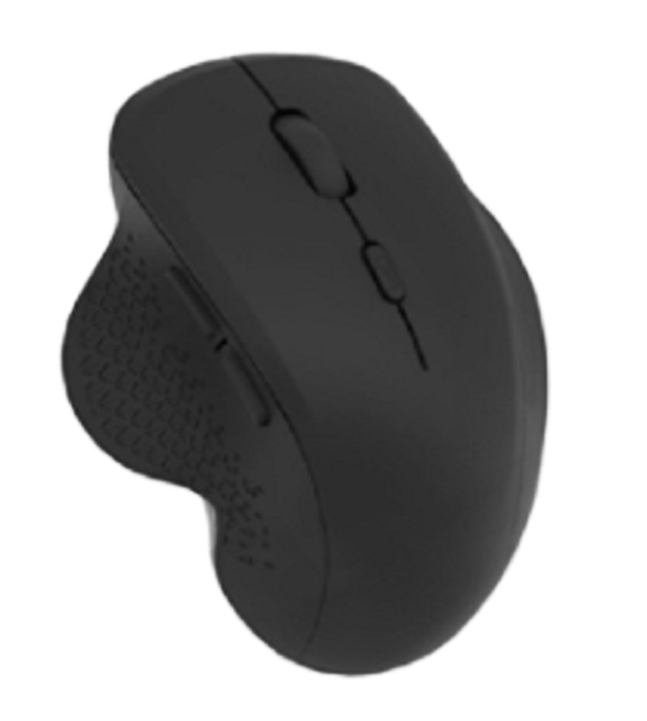 Un mouse 6D con pulsanti laterali.2.4G, Bluetooth 5.2