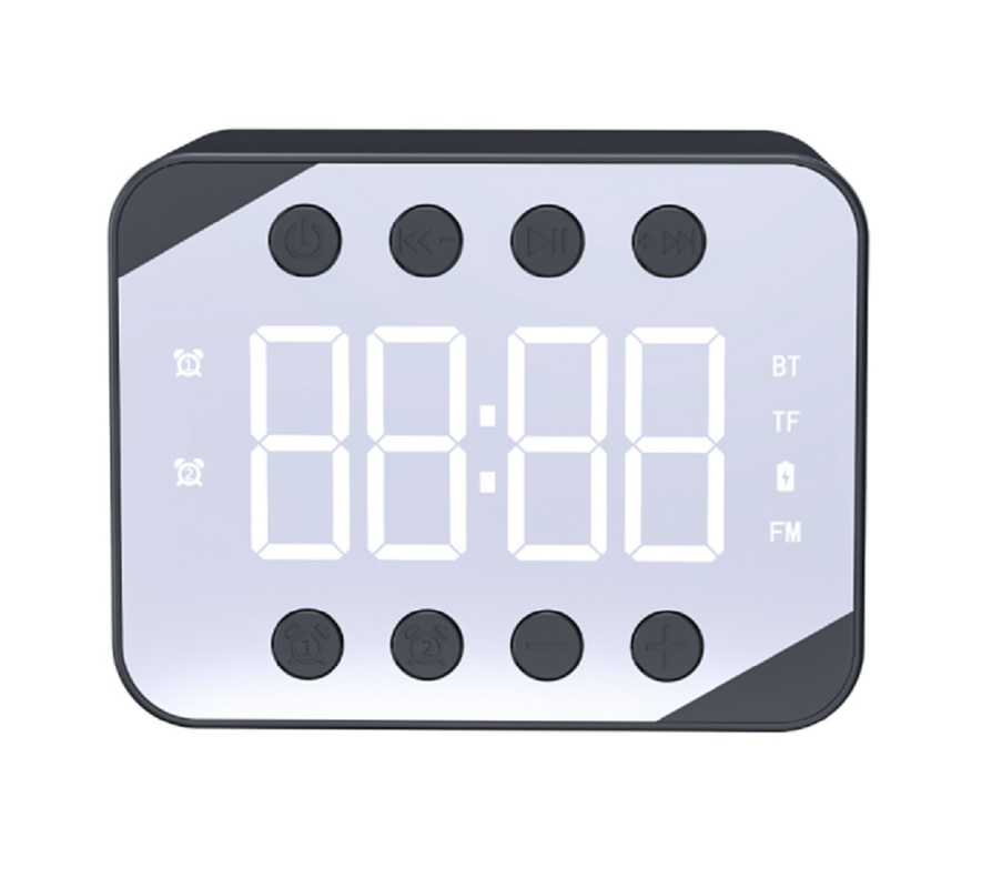Bluetooth altoparlanti TF Card Playback And Clock Funzione Batteria da 800mAh con 3-4 ore di tempo di gioco 3W Low-power Design