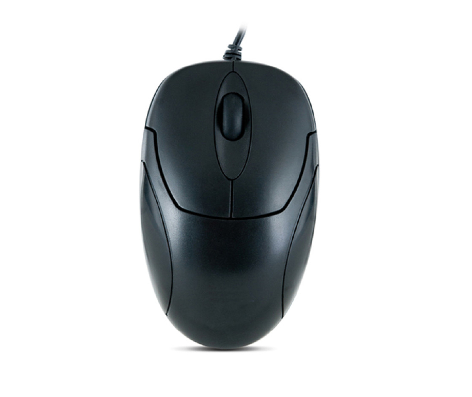 design ergonomico 3D, doppia interfaccia PS/2 e USB, colori personalizzabili e compatibilità multi-OS,