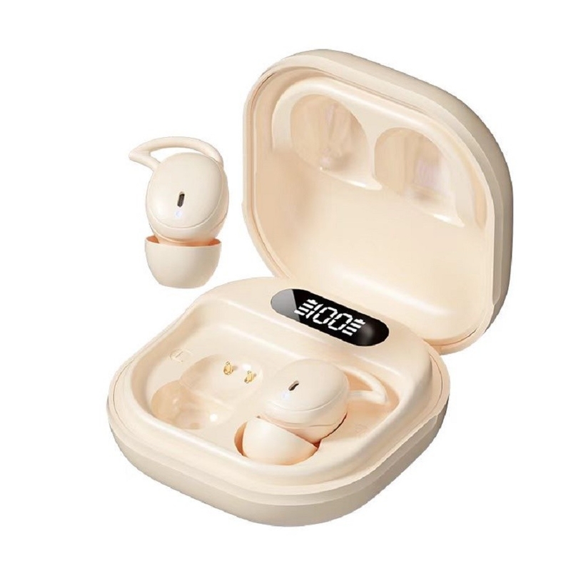 V5.4 Earphone Bluetooth Supporta protocolli A2DP AVRCP HFP Tempo di conversazione 3-5 ore F6 Altoparlante anello di rame in colore nero bianco