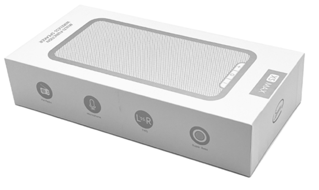 Bluetooth 5.0 TWS TF Card/U AUX Input FM Radio Ø52mm Altoparlante con diaframma basso Supporta 4,5-18 ore di riproduzione