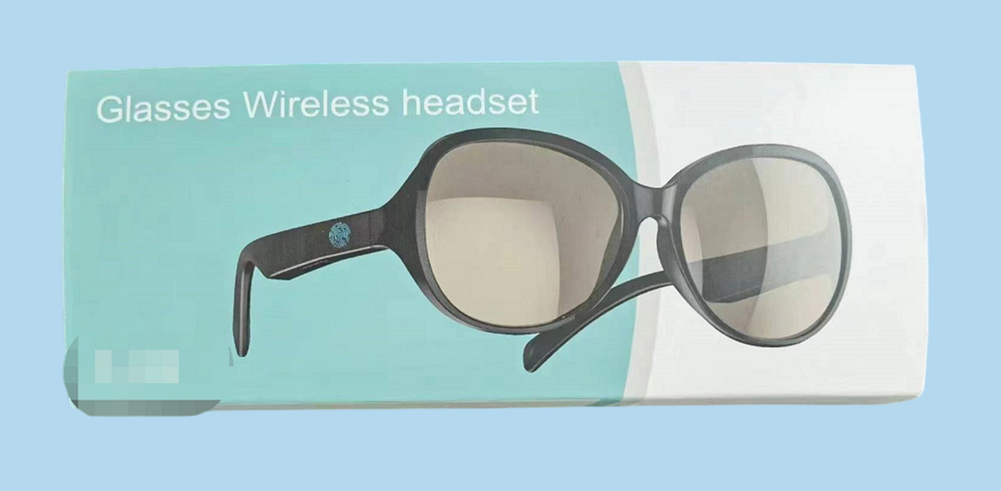 Occhiali wireless integrati e cuffie che pesano solo 33 grammi con batteria da 80 mAh per una lunga durata dotate di altoparlanti 0916